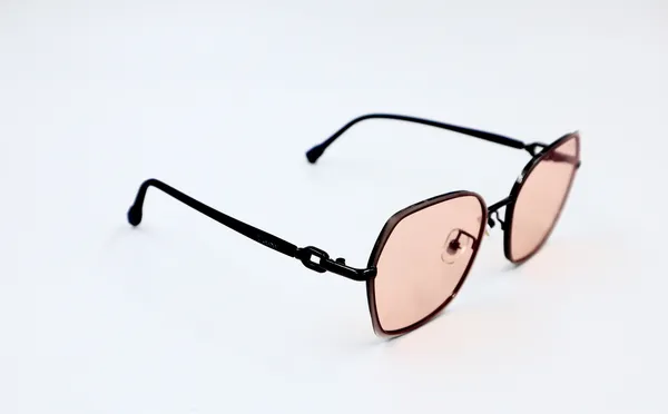SwamiRaj_EyeWorld_Hexagon_Sunglasses_(Titanium_Frame,_Dual_Shaded_Polycarbonate_Lens,_UV_Protected)_(Pink)