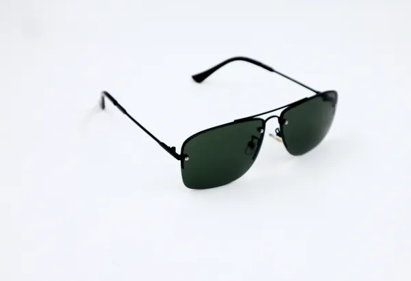 SwamiRaj_EyeWorld_Square_Premium_Branded_Sunglasses_with_Stylish_Rich_Looking_UV_Protected_Polycarbonate__Lens_for_Men_&_Women._(7939_Black_with_Green)