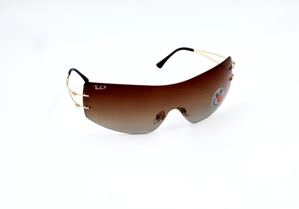 SwamiRaj_EyeWorld__Rimless_One_Piece__Premium_Branded_Sunglasses_with_Stylish_Rich_Looking_UV_Protected_Polarized_Lens__for_Men_&_Women__(8058_Golden_with_Brown_)