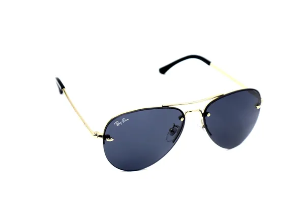 SwamiRaj_EyeWorld_Golden_with_Black_Aviator_Half_Rimless_Sunglasses_For_Men_&_Women_With_Very_Light_Weight_Titanium_Frame_&_UV_Protected_Polycarbonate_Lens