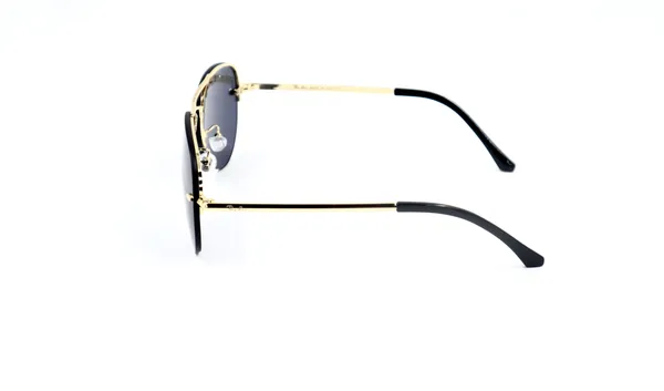 SwamiRaj_EyeWorld_Golden_with_Black_Aviator_Half_Rimless_Sunglasses_For_Men_&_Women_With_Very_Light_Weight_Titanium_Frame_&_UV_Protected_Polycarbonate_Lens