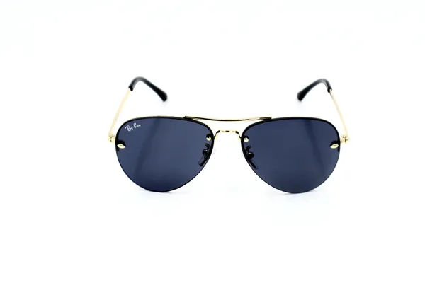 SwamiRaj_EyeWorld_Golden_with_Black_Aviator_Half_Rimless_Sunglasses_For_Men_&_Women_With_Very_Light_Weight_Titanium_Frame_&_UV_Protected_Polycarbonate_Lens