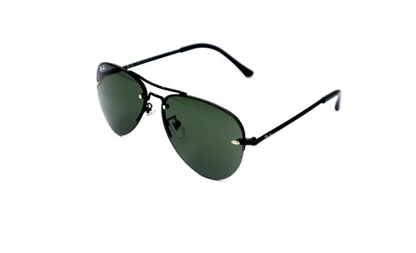 SwamiRaj_EyeWorld_Black_with_Green_Aviator_Half_Rimless_Sunglasses_For_Men_&_Women_With_Very_Light_Weight_Titanium_Frame_&_UV_Protected_Polycarbonate_Lens