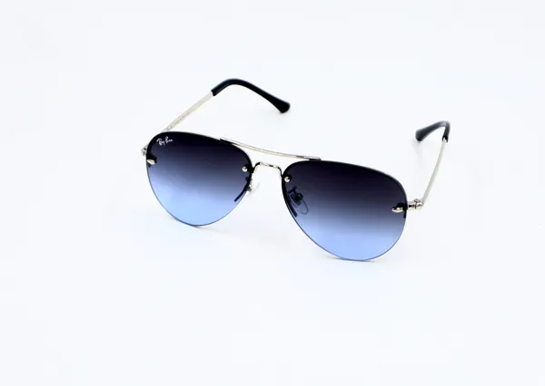 SwamiRaj_EyeWorld_Silver_Blue_Aviator_Half_Rimless_Sunglasses_For_Men_&_Women_With_Very_Light_Weight_Titanium_Frame_&_UV_Protected_Polycarbonate_Lens
