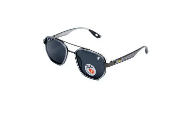 Grey_with_Black_Ray-Ban_Flat,_Medium,_Polarized_Full_Black_Lens,_Matt_Grey_Frame,_Unisex_–_First_Copy