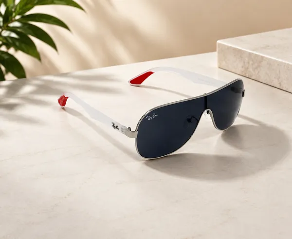 SwamiRaj_EyeWorld_One_Piece_Premium_Branded_Sunglasses_with_Stylish_Rich_Looking_UV_Protected_Polycarbonate__Lens_for_Men_&_Women_(_R.B._1988_Silver_with_Black)