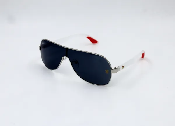 SwamiRaj_EyeWorld_One_Piece_Premium_Branded_Sunglasses_with_Stylish_Rich_Looking_UV_Protected_Polycarbonate__Lens_for_Men_&_Women_(_R.B._1988_Silver_with_Black)