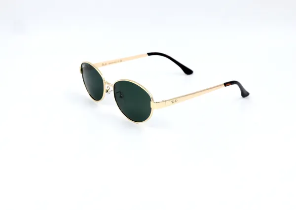 SwamiRaj_EyeWorld_Premium_Branded_Sunglasses_with_Stylish_Rich_Looking_UV_Protected_Polarized_Lens_for_Men_&_Women._(_RB_37740_Golden_with_Green)