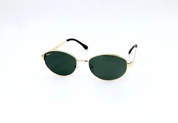 SwamiRaj_EyeWorld_Premium_Branded_Sunglasses_with_Stylish_Rich_Looking_UV_Protected_Polarized_Lens_for_Men_&_Women._(_RB_37740_Golden_with_Green)