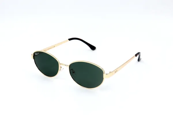 SwamiRaj_EyeWorld_Premium_Branded_Sunglasses_with_Stylish_Rich_Looking_UV_Protected_Polarized_Lens_for_Men_&_Women._(_RB_37740_Golden_with_Green)