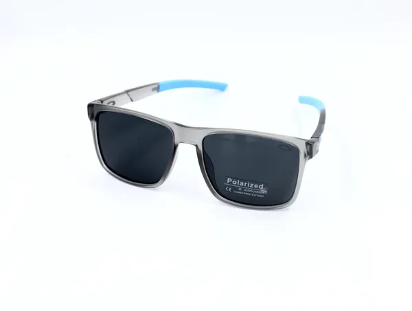 SwamiRaj_EyeWorld_Sporty_Sunglass_with_Grey_Frame_&_Sky_Blue_Rubber_Grip,__Stylish_Rich_Looking_UV_Protected_Polarized_Sunglasses_for_Men_&_Women_(83109_Grey_with_Black)