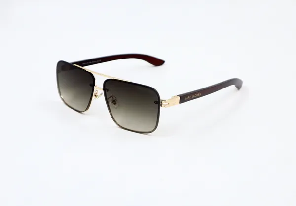 SwamiRaj_EyeWorld_Sunglasses_For_Men_&_Women_With_Very_Light_Weight_Titanium_Frame_&_UV_Protected_Polycarbonate_Lens_(Marc_Jacobs_MJ_387/s_Golden_with_Brown)