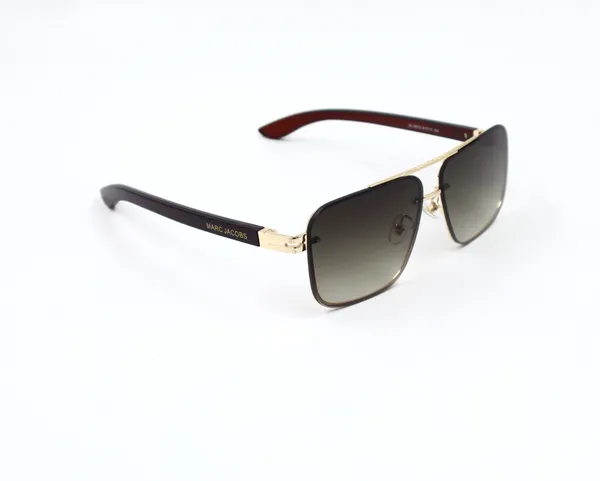 SwamiRaj_EyeWorld_Sunglasses_For_Men_&_Women_With_Very_Light_Weight_Titanium_Frame_&_UV_Protected_Polycarbonate_Lens_(Marc_Jacobs_MJ_387/s_Golden_with_Brown)