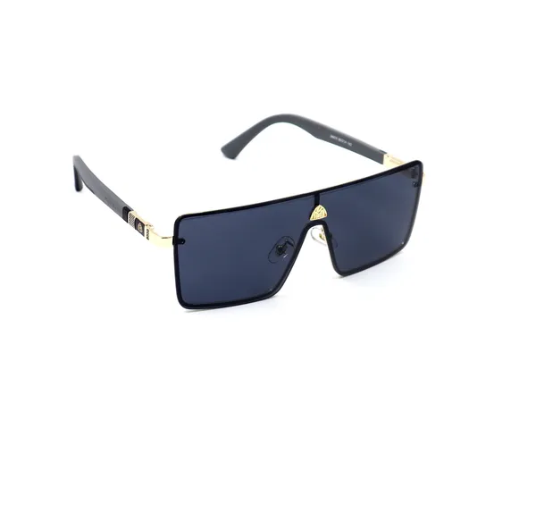 SwamiRaj_EyeWorld__One_Piece__Premium_Branded_Sunglasses_with_Stylish_Rich_Looking_UV_Protected_Polycarbonate_Lens__for_Men_&_Women__(24015_Golden_with_Black_)