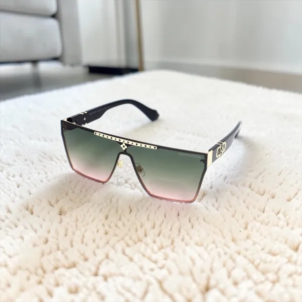 SwamiRaj_EyeWorld_One_Piece__Premium_Branded_Sunglasses_with_Stylish_Rich_Looking_UV_Protected_Polycarbonate_Lens__for_Men_&_Women__(58523_Golden_with_Dual_Shaded_)