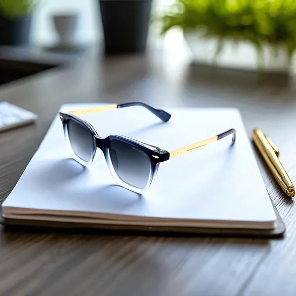 SwamiRaj_EyeWorld_Premium_Sunglasses_(Glossy_Blue_Dual_Shaded_Frame,_Golden_Matt_Sides,_Polarized_UV_Protected_Lens)