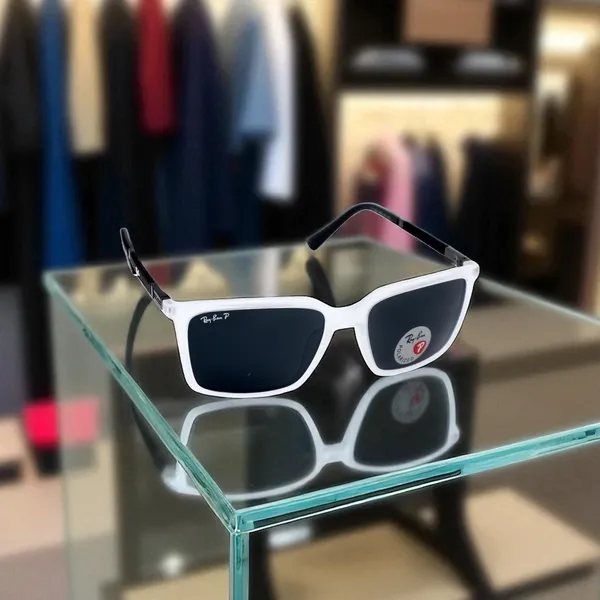 SwamiRaj_EyeWorld_Sporty_Sunglasses,_Medium,_Polarized_UV_Lens,_Soft_Matt_Lightweight_Frame_(White_with_Black)
