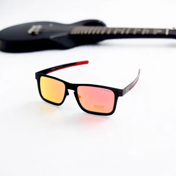 SwamiRaj_EyeWorld_Sporty_Sunglass_with_Black_Frame_&_Red_Rubber_Grip,__Stylish_Rich_Looking_UV_Protected_Polarized_Sunglass_with_Red_Mercury_for_Men_&_Women_(4123_Red_Mercury)