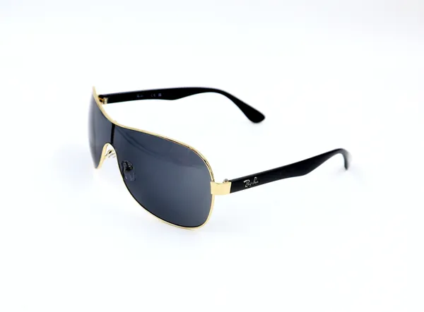 SwamiRaj_EyeWorld_One_piece_Sunglass_Golden_with_Black,_Polycarbonate_UV_Protected_Lens,_Unisex