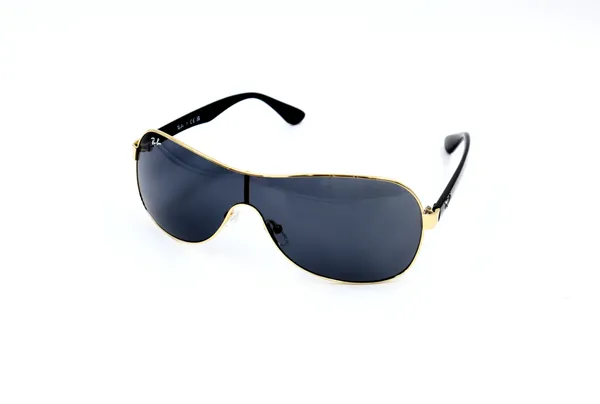 SwamiRaj_EyeWorld_One_piece_Sunglass_Golden_with_Black,_Polycarbonate_UV_Protected_Lens,_Unisex