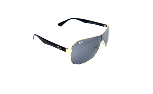 SwamiRaj_EyeWorld_One_piece_Sunglass_Golden_with_Black,_Polycarbonate_UV_Protected_Lens,_Unisex