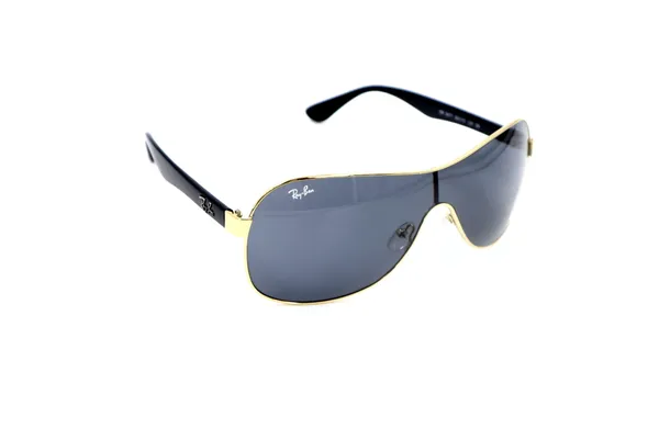 SwamiRaj_EyeWorld_One_piece_Sunglass_Golden_with_Black,_Polycarbonate_UV_Protected_Lens,_Unisex