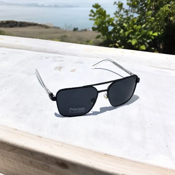 SwamiRaj_EyeWorld_Square_Sunglasses,_Glossy_Finish,_Medium,_Polarized_UV_Lens,_Lightweight_Titanium_Frame_(CF_58489_Black)