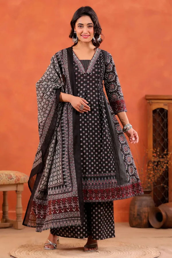 YAGNIK_FASHION_Women_Rayon_Printed_Palazzo_Dupatta_Set