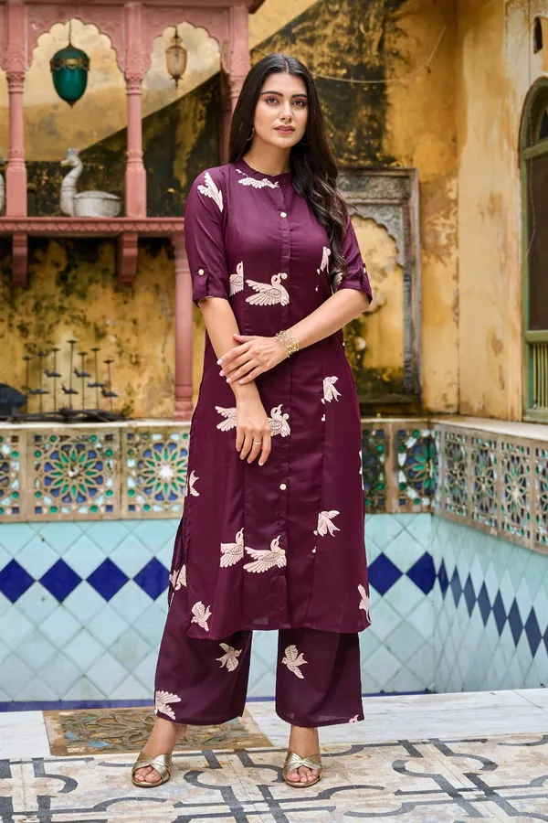 Yagnik_fashion_New_Festival_and_Daily_Wear_Stylish_Rayon_Kurta_Set_With_one_Side_Pocket