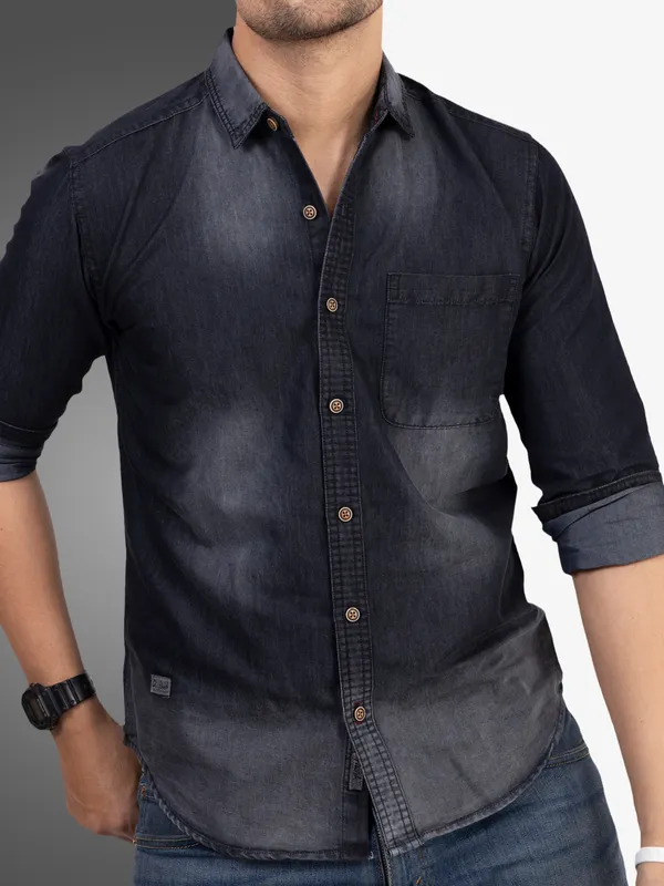 Dark_Navy_Blue_Full_Sleeve_Denim_Washed_Casual_Shirt_|_Premium_Spread_Super_Soft_Collar_Shirts