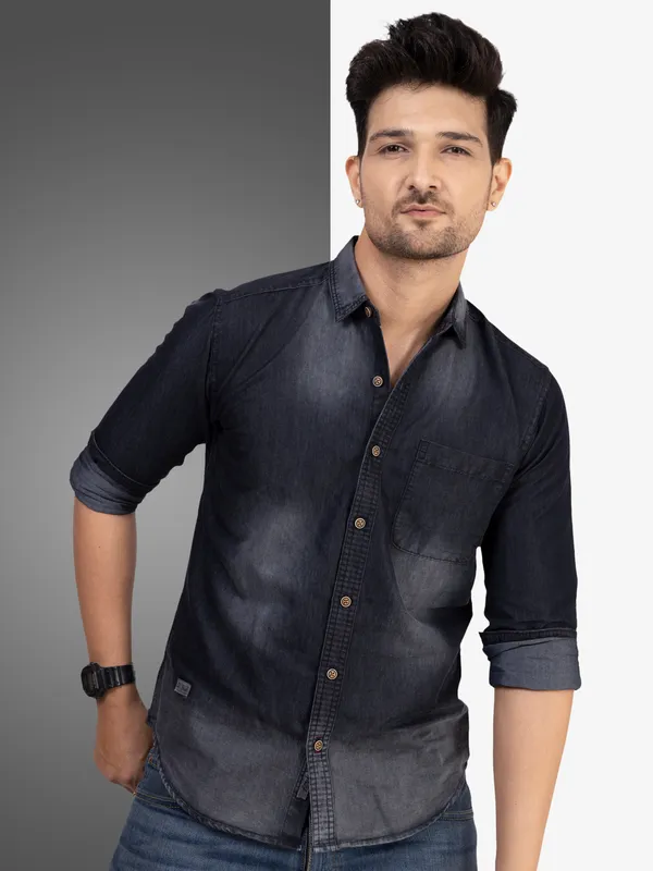 Dark_Navy_Blue_Full_Sleeve_Denim_Washed_Casual_Shirt_|_Premium_Spread_Super_Soft_Collar_Shirts