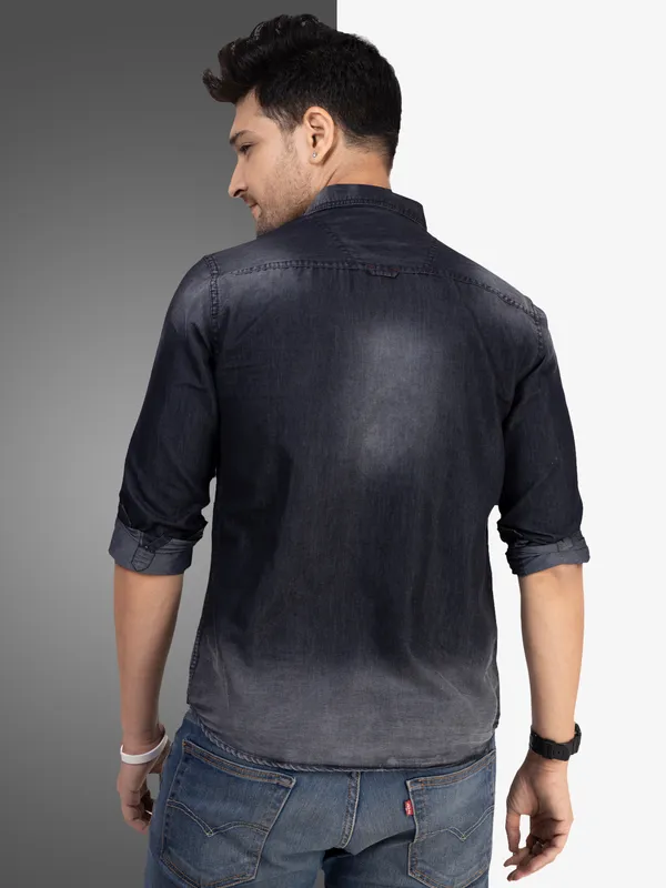 Dark_Navy_Blue_Full_Sleeve_Denim_Washed_Casual_Shirt_|_Premium_Spread_Super_Soft_Collar_Shirts