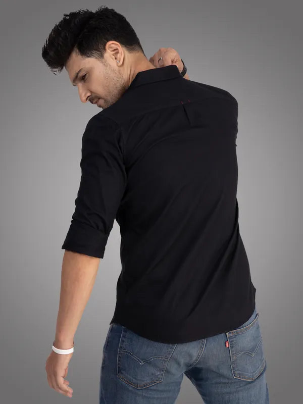 Black_Full_Sleeve_Casual_Shirt_for_Men_|_Pure_Cotton_Shirt