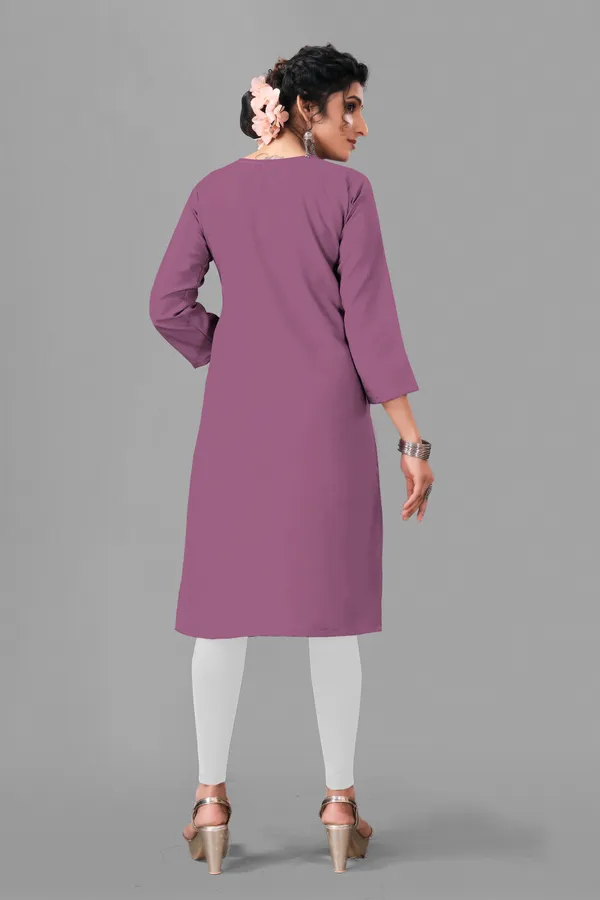 Purple_&_White_Cotton_Embroided_FUll_Sleeve_Kurti_For_Women
