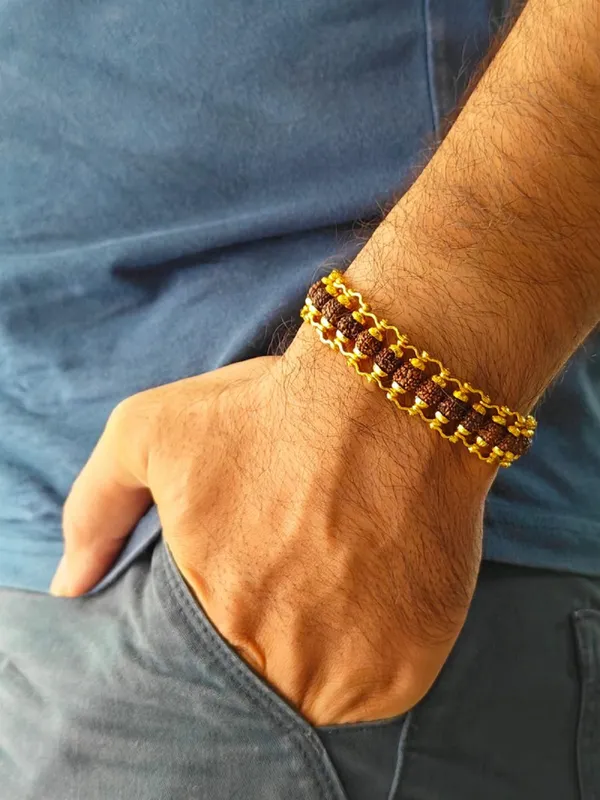 Gold_Plated__7_Pro_Combo_3_Designer_Bracelets_2_Pendants_1_Female_Bracelet_1_Chain_For_Male_&_Female