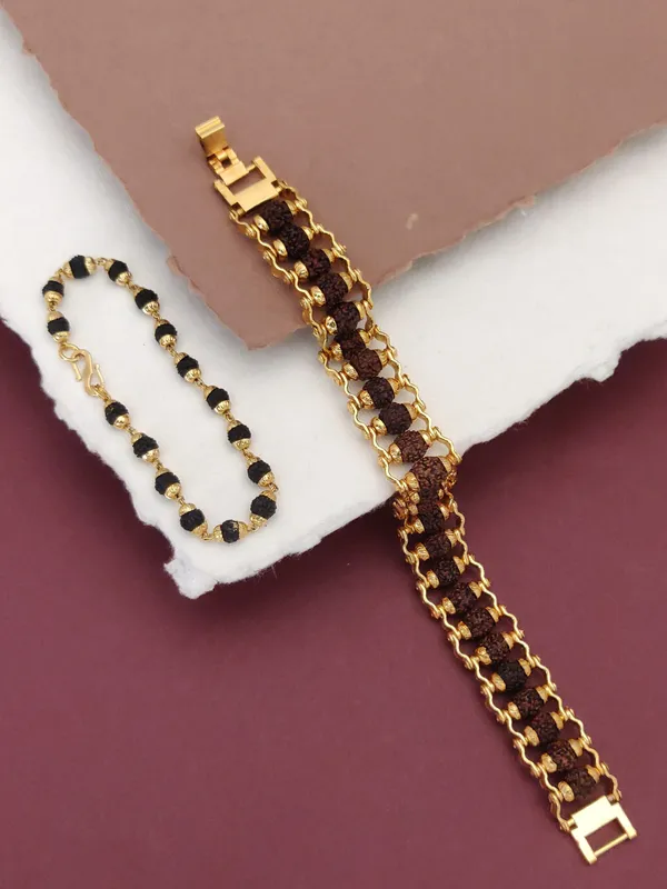 Gold_Plated__Couple_Designer_Bracelet_+_Female_Bracelet_For_Male_