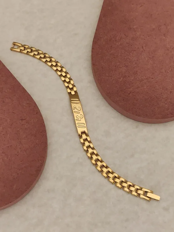Gold_Plated__Shree_Ram_Bracelet_For_Men_&_Women