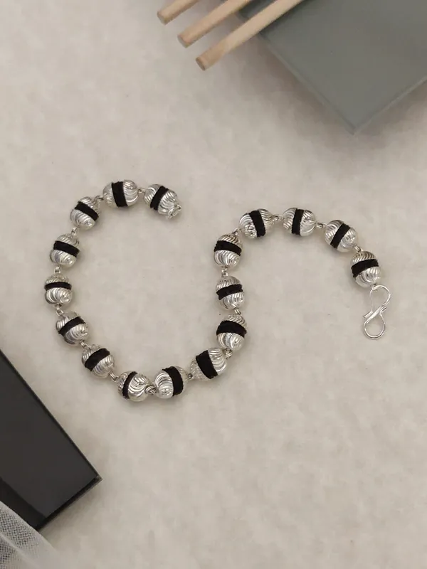 Silver_Plated__Vertical_Bracelet_For_Men