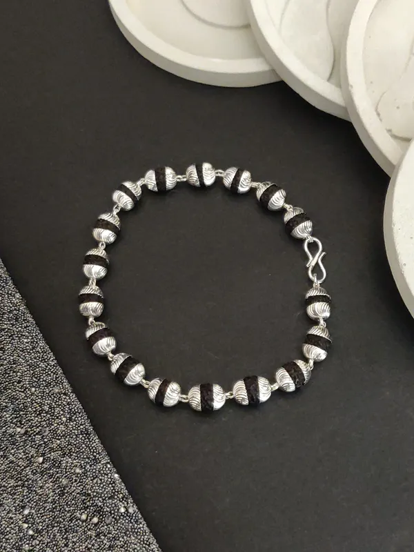 Silver_Plated__Vertical_Bracelet_For_Men