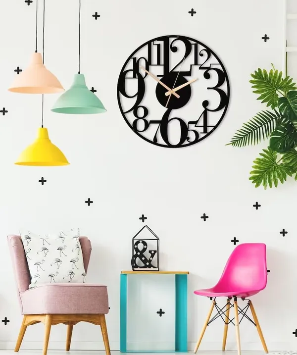 Black_Heavy_Metal_Matte_Finish_I_Metal_Antique_Wall_Clock_For_Home,Office_And_Living_Room
