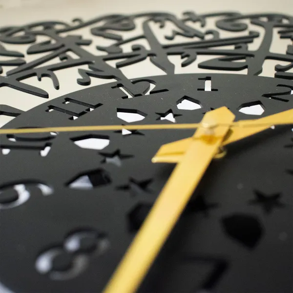 Surah_Al_Ikhlas_Islamic_Wall_Clock_Black_Heavy_Metal_Matte_Finish_Wall_Clock(45_Cm)