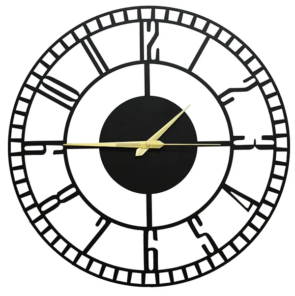 Stylish_Metal_Wall_Clock_For_Home_And_Hall,_Living_Room,_Bedroom,_Office,_Antique_Big_Size_Modern_Wall_Watch_For_Home_Decor