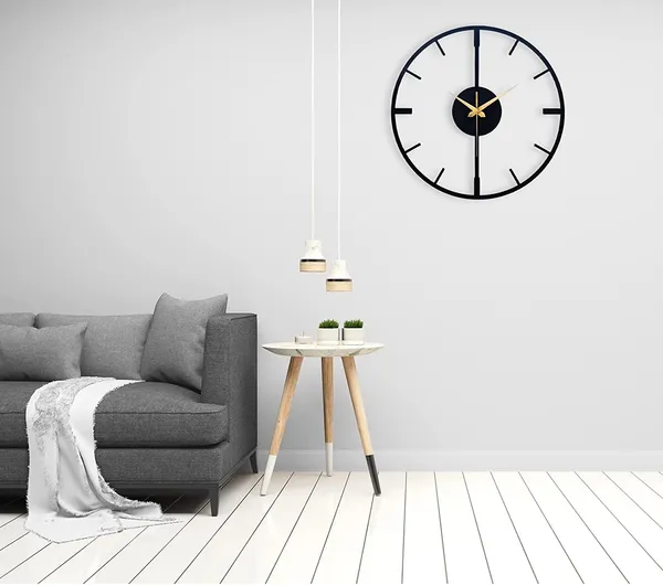 Black_Stylish_Design_Metal_Wall_Clock_For_Living_Room,_Fancy_Modern_Wall_Clock