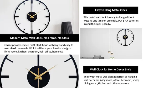 Black_Stylish_Design_Metal_Wall_Clock_For_Living_Room,_Fancy_Modern_Wall_Clock