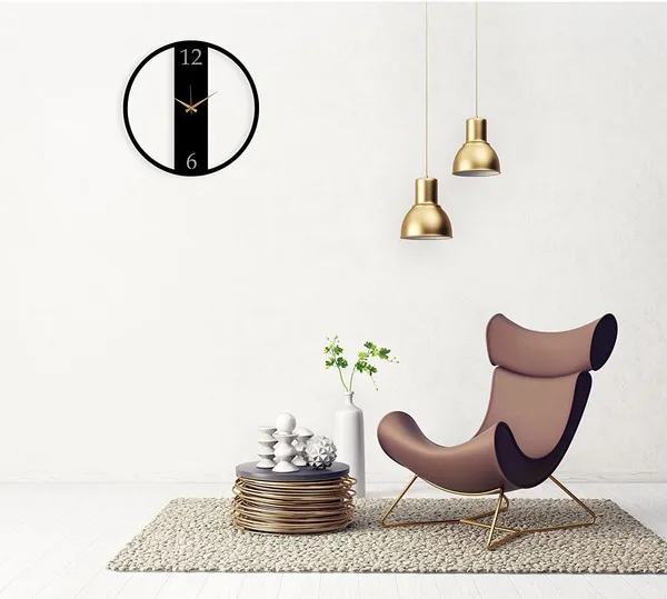 Black_Heavy_Metal_Matte_Finish_Metal_Modern_Wall_Clock_For_Home_Decore