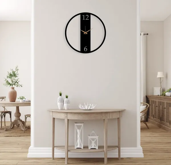 Black_Heavy_Metal_Matte_Finish_Metal_Modern_Wall_Clock_For_Home_Decore