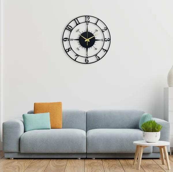 Black_Stylish_Metal_Wall_Clock_For_Home,_Living_Room,_Bedroom,_Office_&_Home_Decor