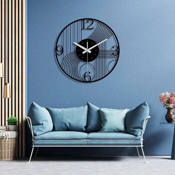 Black_Stylish_Metal_Wall_Clock_For_Home,_Living_Room,_Bedroom,_Office_&_Home_Decor