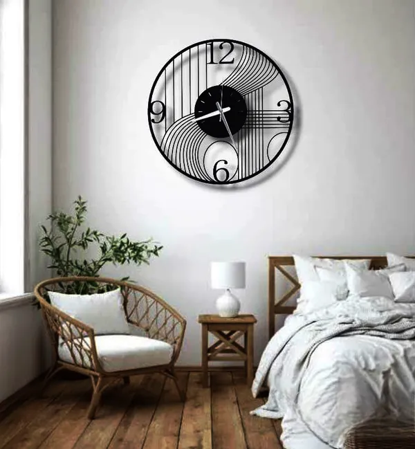 Black_Stylish_Metal_Wall_Clock_For_Home,_Living_Room,_Bedroom,_Office_&_Home_Decor