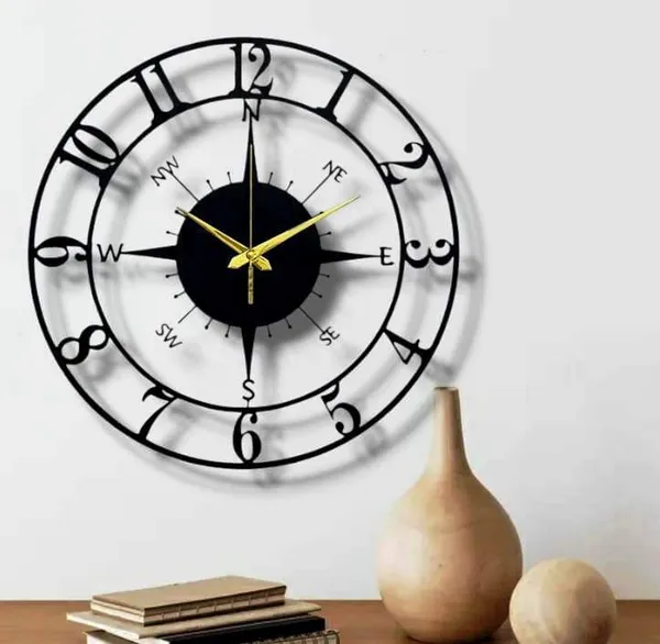 Black_Stylish_Metal_Wall_Clock_For_Home,_Living_Room,_Bedroom,_Office_&_Home_Decor